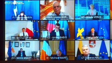 Video herunterladen: La UE rechaza la elección de Lukashenko y anuncia sanciones para Bielorrusia