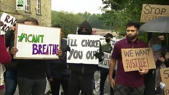 Police brutality protest held outside Halifax Police Station