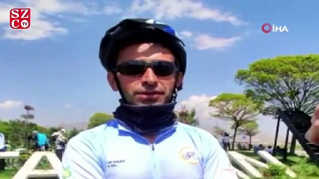 Van ve Nemrut Krater gölleri için pedal çevirdiler