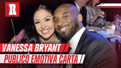 Vanessa Bryant público emotiva carta de cumpleaños para Kobe
