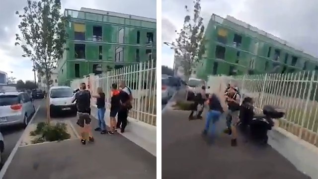 Mauvaise idée du jour : hurler Tire si t'as des c*uilles à un policier