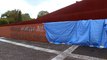 WWII memorial wall defaced at site of Nazi massacre in French village