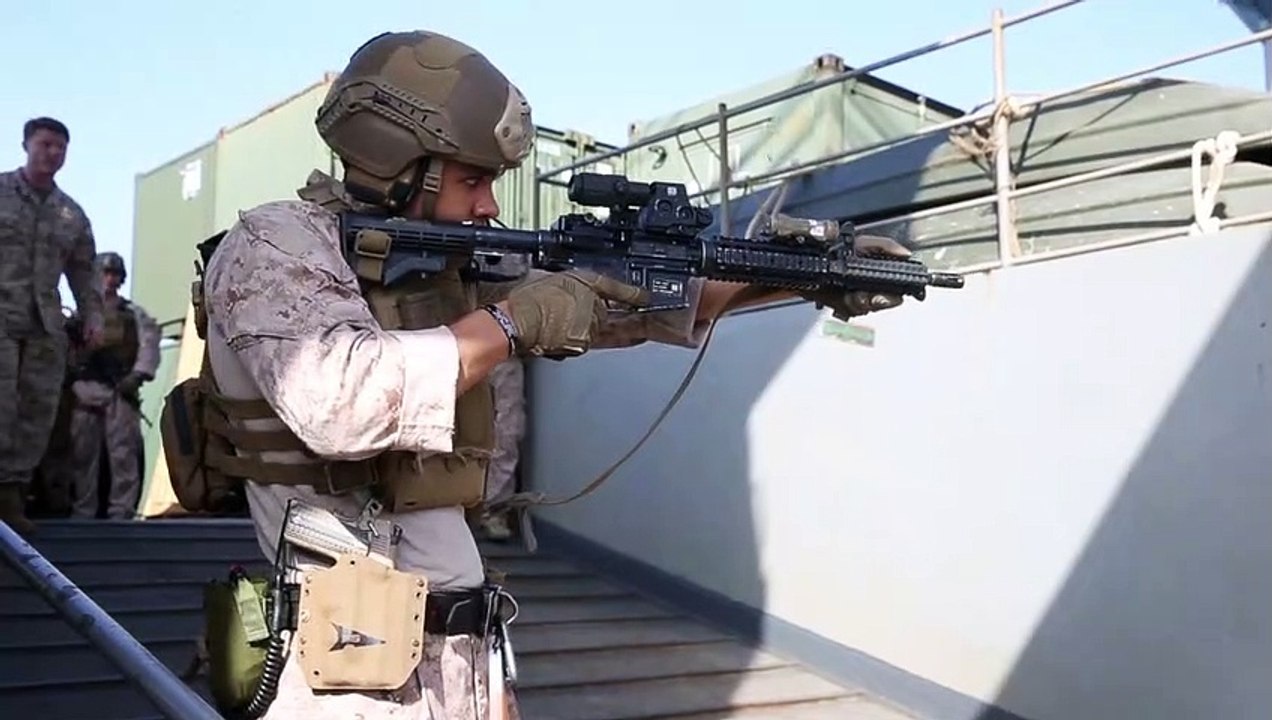 U.S Marines • Maritime Raid Force • Visit, Board, Search and Seizure Training