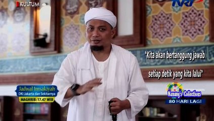 PRIBADI YANG BERDZIKIR, KH ARIFIN ILHAM, KULTUM JELANG MAGHRIB, EDISI 300518