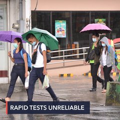 DOH stresses rapid tests not reliable for screening workers, stranded individuals