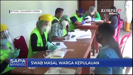 Dinkes Bitung Swab Masal Warga Kepulauan