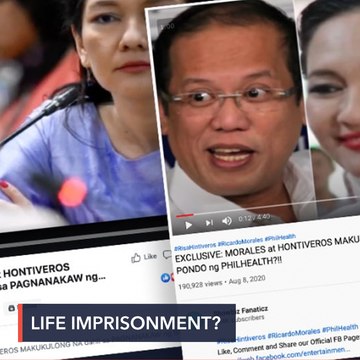 FALSE: Morales, Hontiveros sentenced to life in prison for PhilHealth corruption