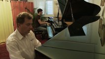 Dave Brubeck - Take Five - grand piano and piano with improvisation by Jefferson and Geza Loso - HD