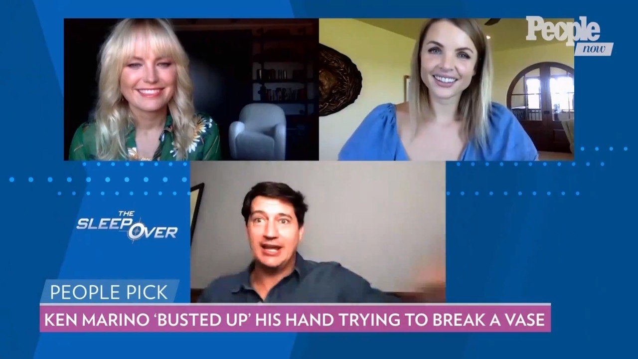Chipped Teeth & Busted Hands: Malin Åkerman & Ken Marino Talk Injuries Filming 'The Sleepover'