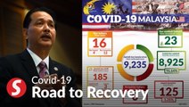 Covid-19: M'sia records 16 new cases, 11 related to Tawar, Sala clusters