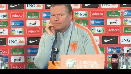 New Barcelona Coach Ronald Koeman answers 'Who is The Best!'