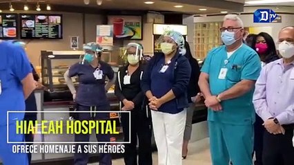 Hialeah hospital ofrece homenaje a sus héroes