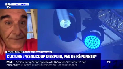 Pour Pascal Nègre, "il y a urgence à relancer les spectacles"
