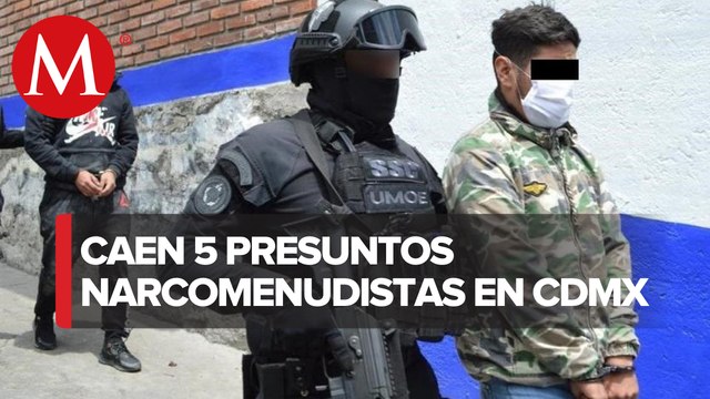 Detienen a 5 personas durante cateos en 2 alcaldías de CdMx