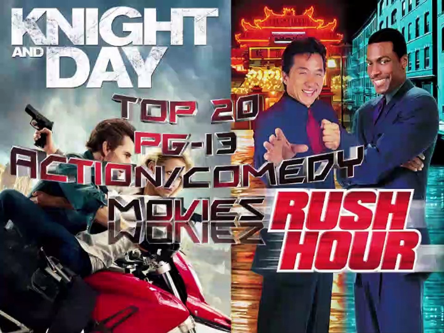 Top 20 PG-13 Action/Comedy Movies