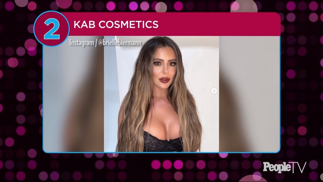 Brielle Biermann Models Her Makeup Line KAB Cosmetics in Lingerie-Clad Photo Shoot
