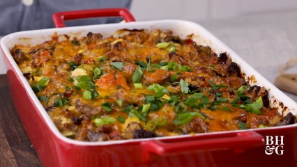 Savory Tot Breakfast Casserole