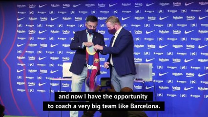 Download Video: Koeman pledges 'changes' to restore Barca's prestige