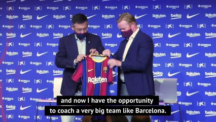 Koeman pledges 'changes' to restore Barca's prestige