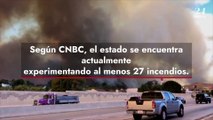 California declara estado de emergencia por los incendios forestales