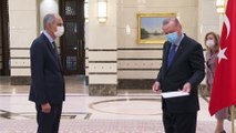 Fransa'nın Ankara Büyükelçisi Herve Magro, Erdoğan'a güven mektubu sundu - ANKARA