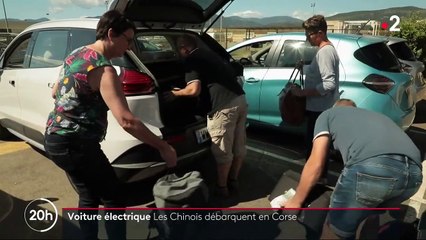 Les véhicules électriques chinois débarquent sur les routes corses