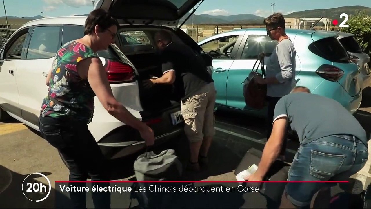 Les véhicules électriques chinois débarquent sur les routes corses