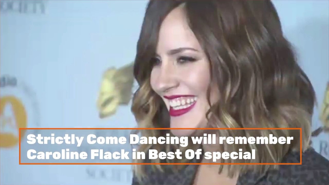 Strictly Come Dancing Honors Caroline Flack