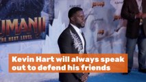 Kevin Hart Is A Good Friend