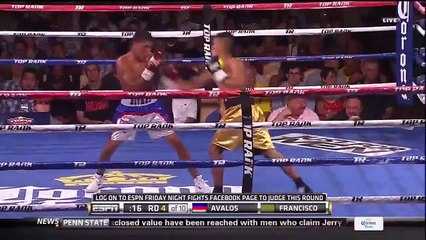 Chris Avalos vs Drian Francisco (12-07-2013) Full Fight