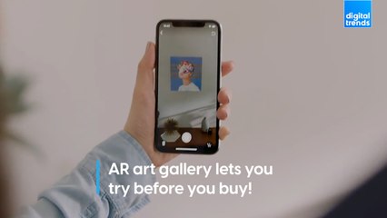 AR art gallery lets you try before you buy!