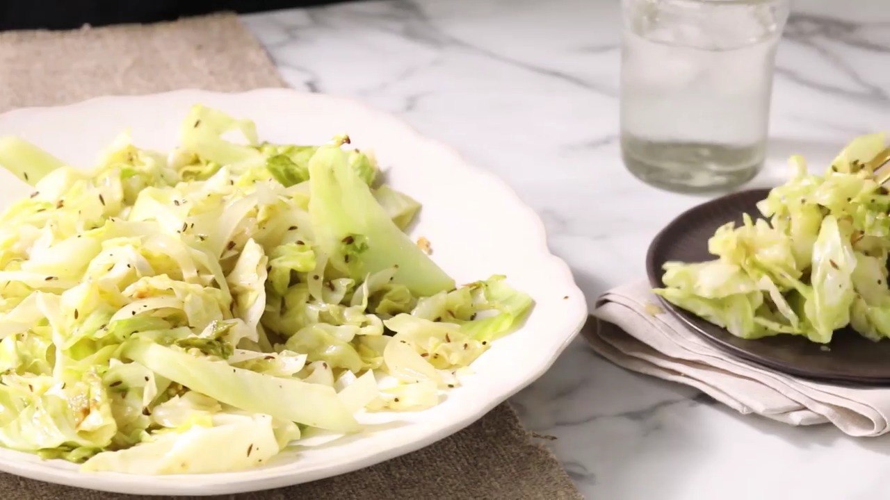Honey-Mustard Roasted Cabbage