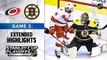 NHL Highlights | Hurricanes @ Bruins 8/19/2020