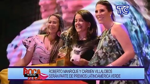 Roberto Manrique y Carmen Villalobos serán parte de los Premios Latinoamérica Verde