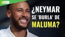 Neymar se 'burla' de Maluma por canción 'Hawái'; tema que dedicó a su actual novia