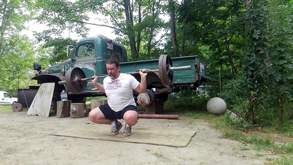 Deep Knee Bend & Squat Supersets up to 228lb