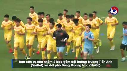 Training | U22 Việt Nam và buổi rèn quân dưới thời tiết thuận lợi | VFF Channel