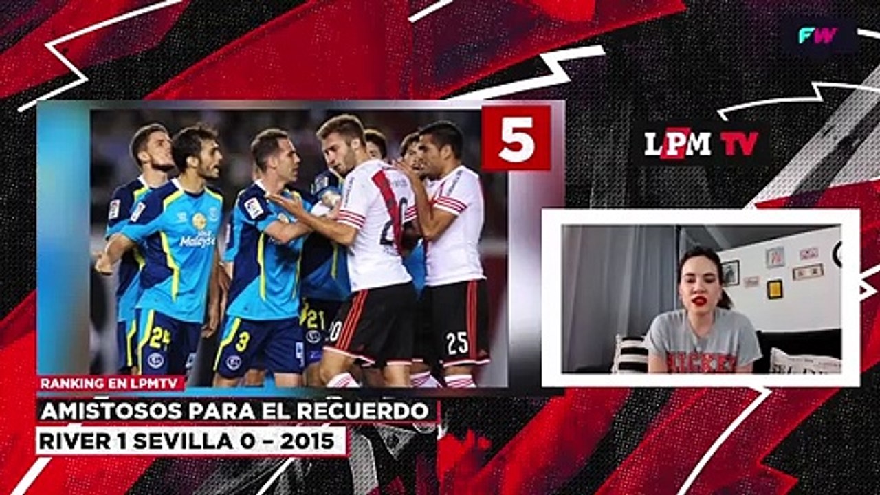 Ranking: amistosos para el recuerdo