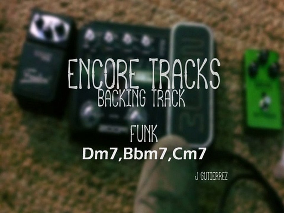 Backing Track Funk Dm7,Bbm7,Cm7
