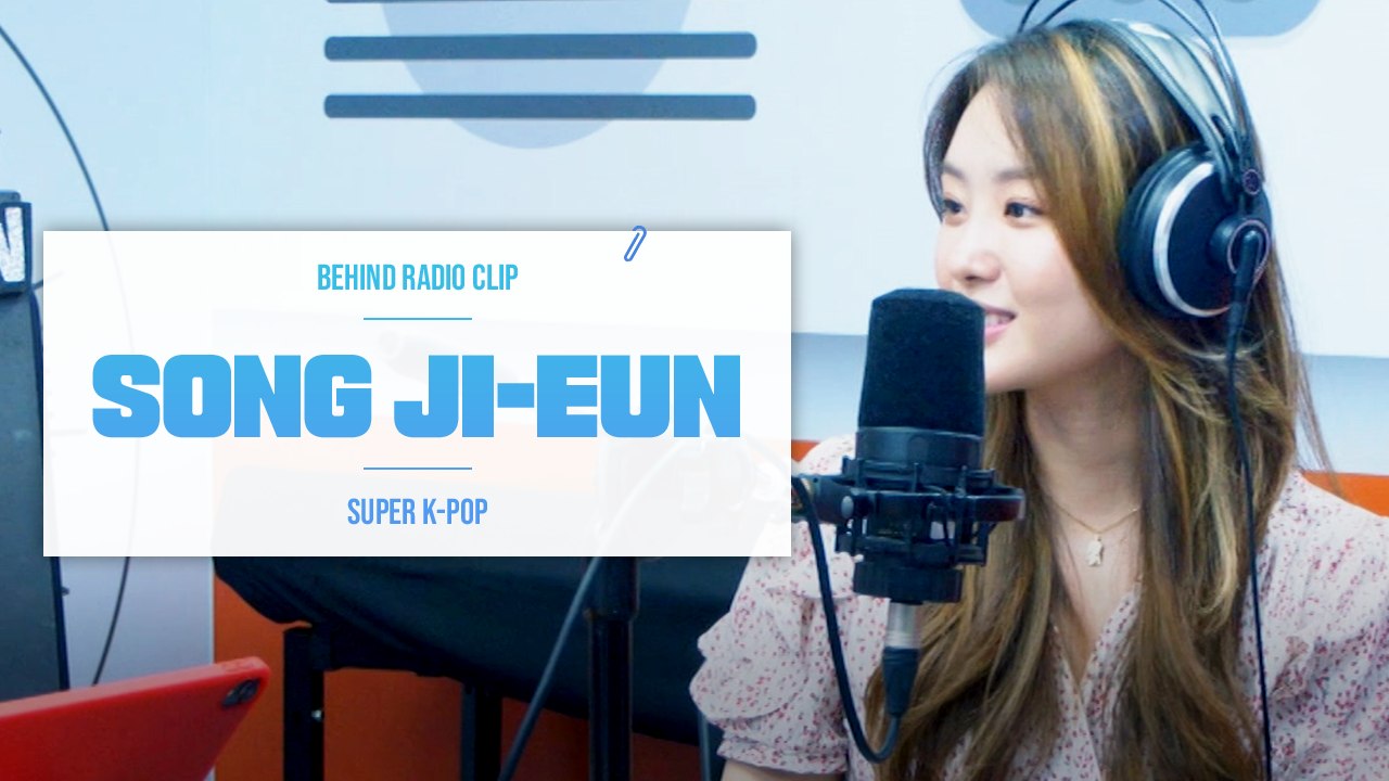 [Pops in Seoul] ♦︎Behind Radio Clip♦︎ Song Ji-eun(송지은)'s Interview~