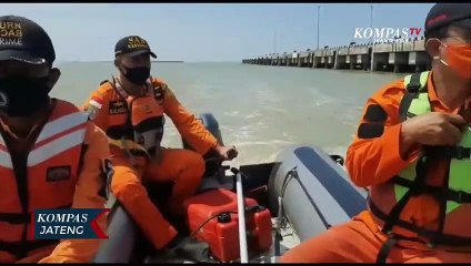 Ombak Besar, Pemancing Asal Pemalang Tenggelam