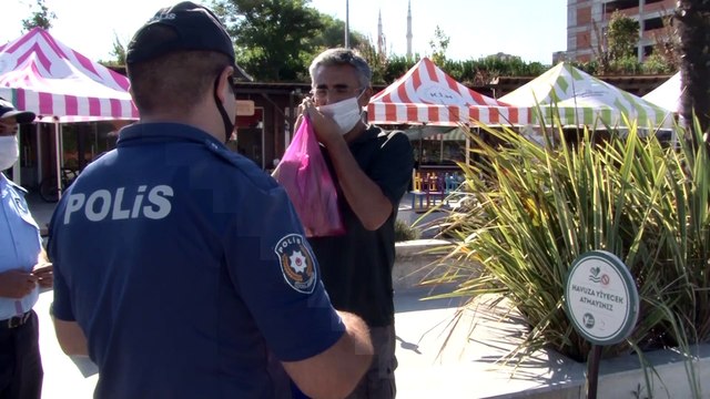 Beylikdüzü'nde uyarılara rağmen maskesiz vatandaşlara ceza yağdı