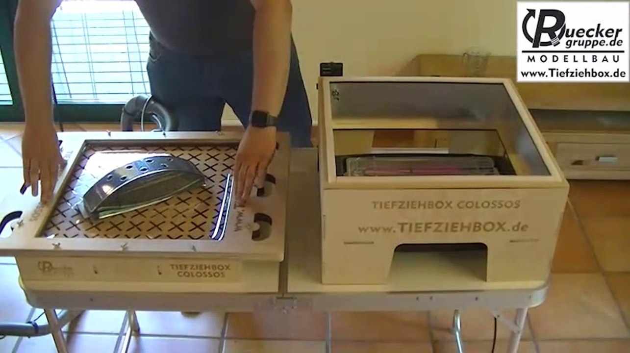 Tiefziehen mit der Tiefziehbox Colossos: So wird's gemacht!