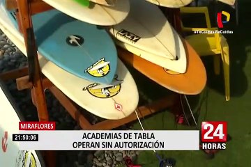 Miraflores: escuelas de surf dan clases a pesar de no tener autorización