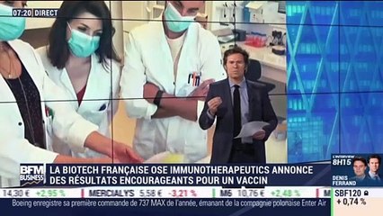 Alexis Peyroles (Ose Immunotherapeutics) : La biotech française annonce ses résultats pour un vaccin - 20/08