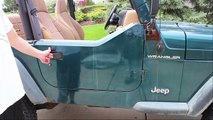 How To Remove Jeep Wrangler Doors _ Tutorial Removal _ Guide On Take Off Doors