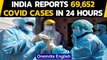 Covid-19: India records biggest single-day spike with 69,652 cases in 24 hours | OneindiaNews
