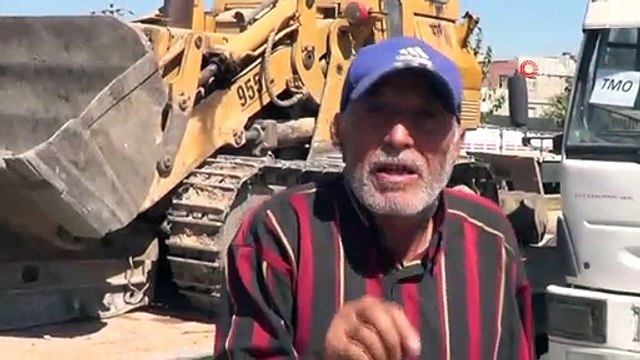 Akçakale gümrük kapısında çalışan şoförler sistemli geçiş sırası ve park sahası istedi