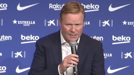 Koeman: "No sé si tengo que convencer a Messi"