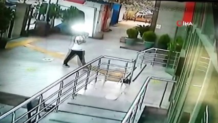 İstanbul’da hastanede doktorun 2.5 yaşındaki çocuğunun 'akciğer cihazının” çalındığı an kamerada